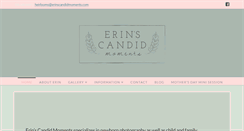 Desktop Screenshot of erinscandidmoments.com